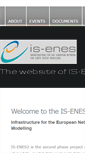 Mobile Screenshot of is.enes.org